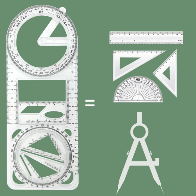 Multifunctional Geometric Ruler