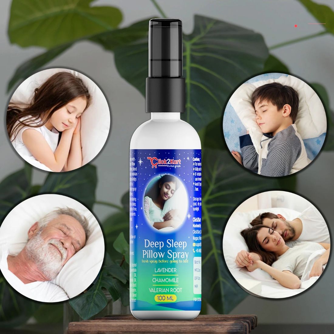 Relaxing and Fresh Sleeping Spray