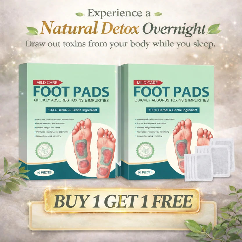 DealDome Premium Detox Foot Patches (Pack of 10) BUY 1 GET 1 FREE