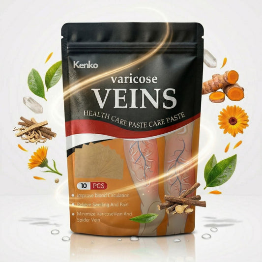 Dealdome™ Spider & Varicose Vein Patches | Natural Herbal Therapy for Swelling, Fatigue & Vein Health