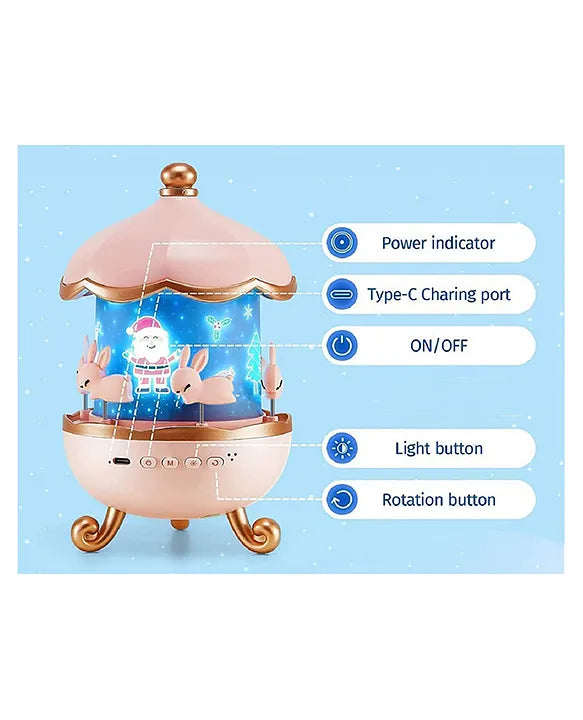 Rabbit Night Light Projector Lamp