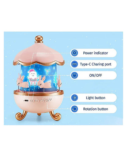 Rabbit Night Light Projector Lamp