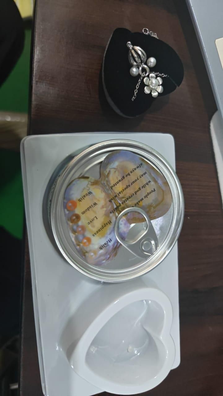 Dealdome® Freshwater Shell – Love Real Pearl Necklace