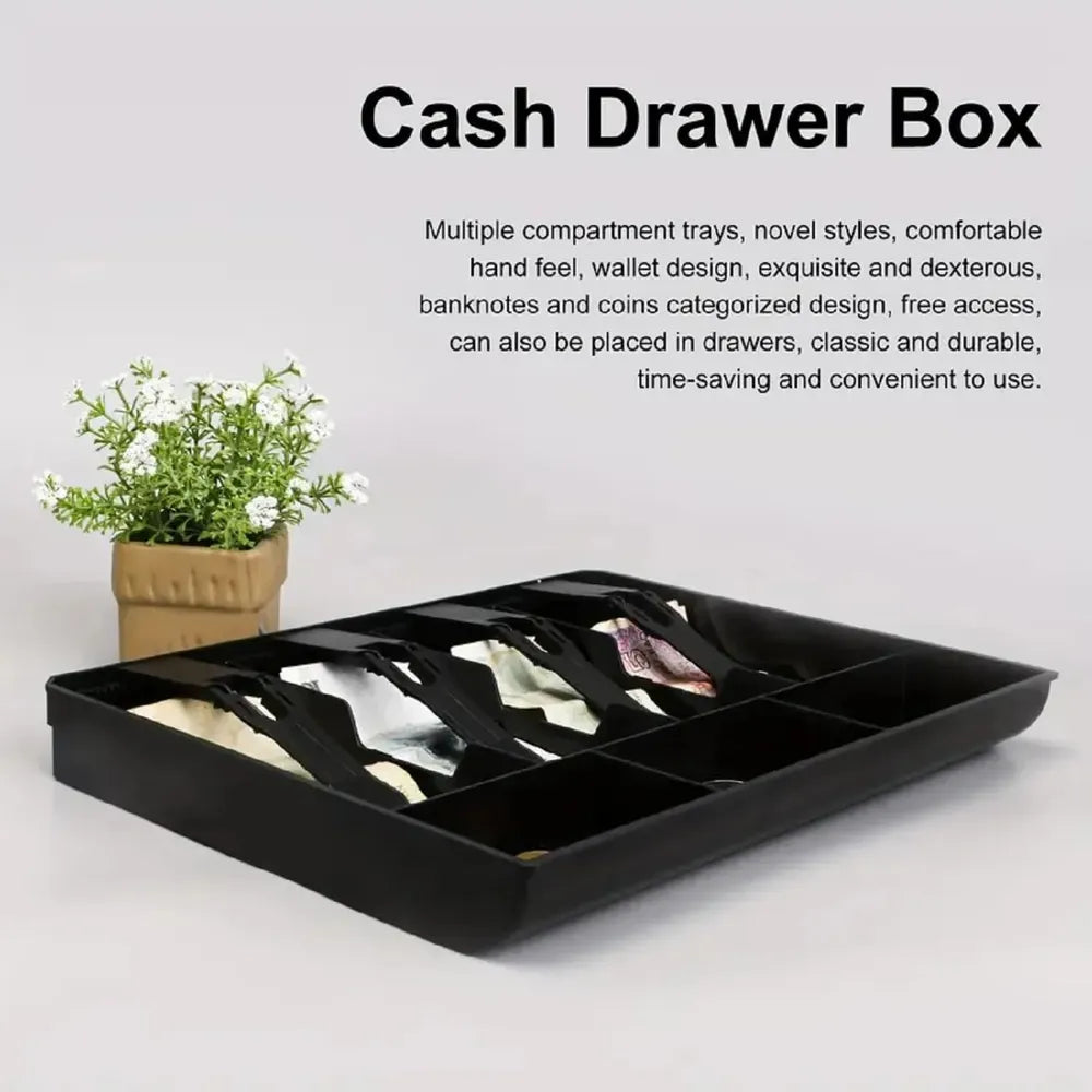 Portable Money Organizer Tray for Cash and Coins