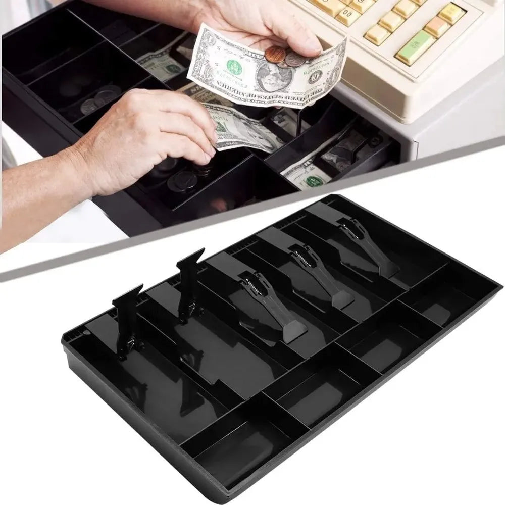 Portable Money Organizer Tray for Cash and Coins