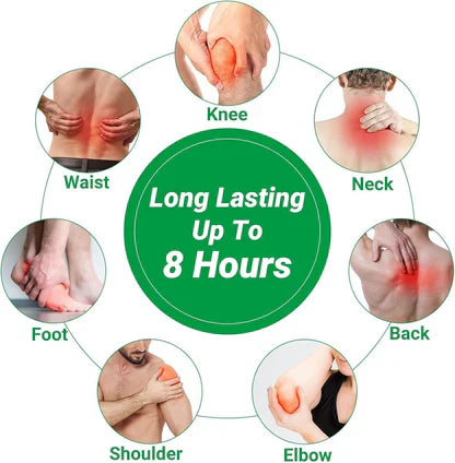 OrthoVeda™ | Herbal Knee Patches | Long-Lasting Relief for Knee Pain & Stiffness
