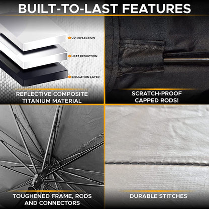 Car Windshield Sunshade Umbrella