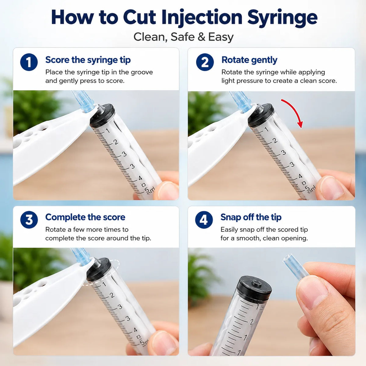 Safe Ampule Cutter for Hospitals & Clinics