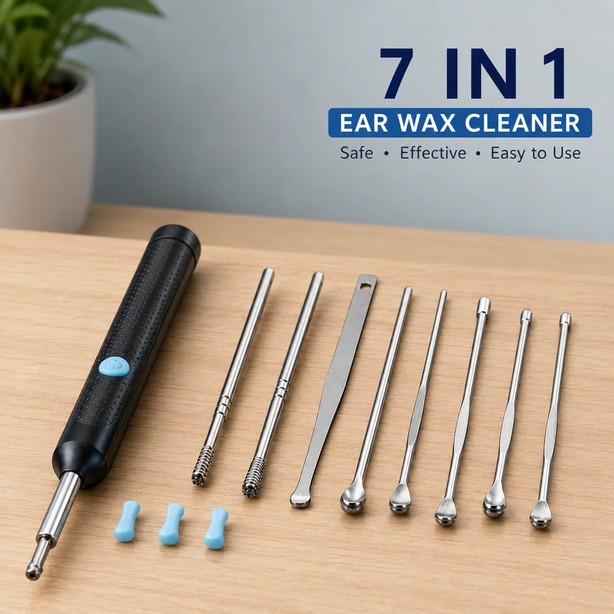 Rechargeable Ear Wax Cleaner with Camera