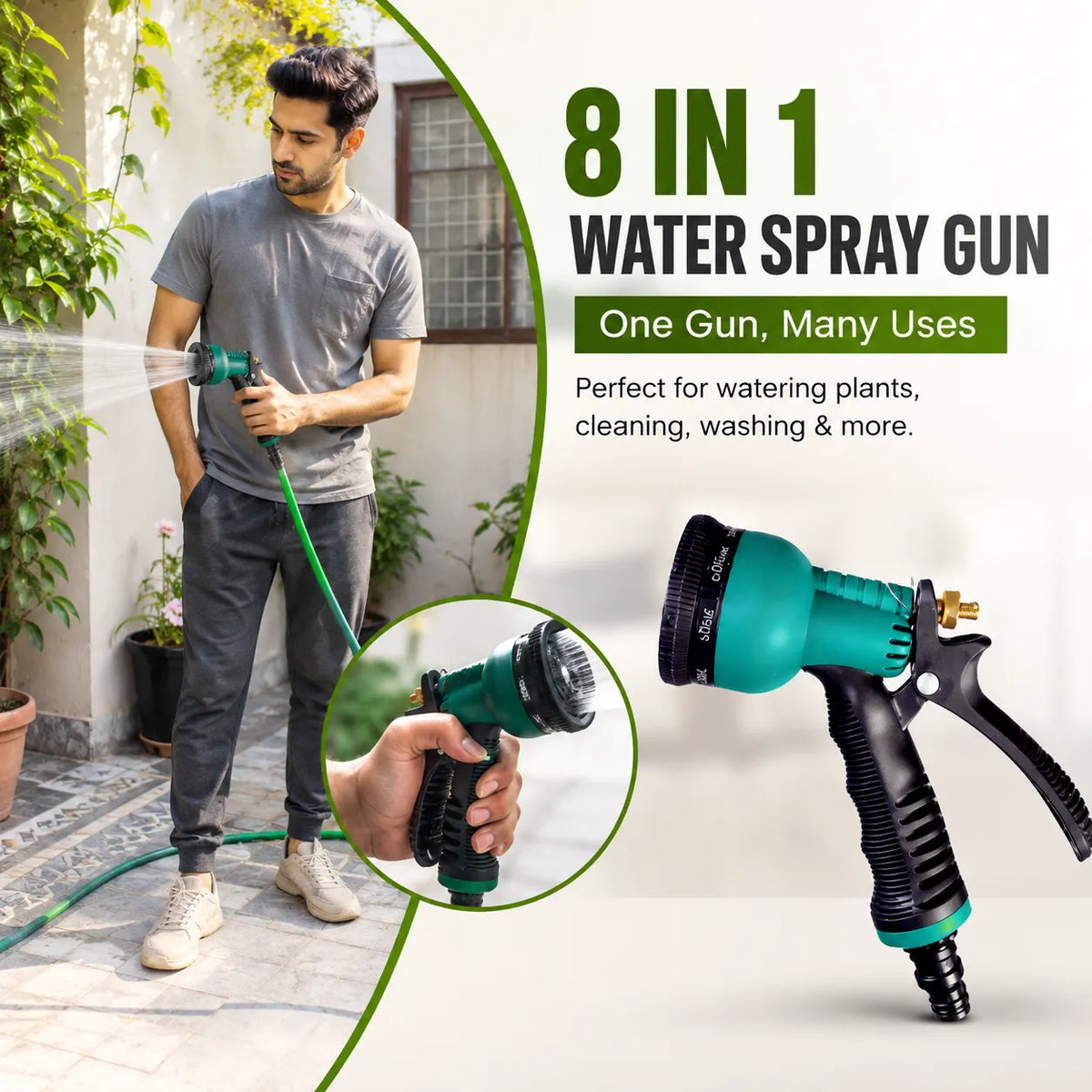 Multi-Function High-Pressure Water Spray Gun