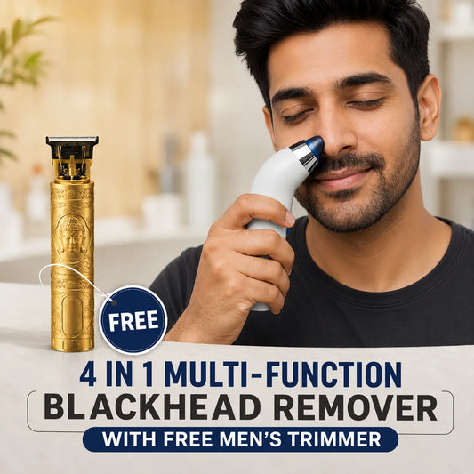4-in-1 Blackhead Removal With Free Mens Trimmer