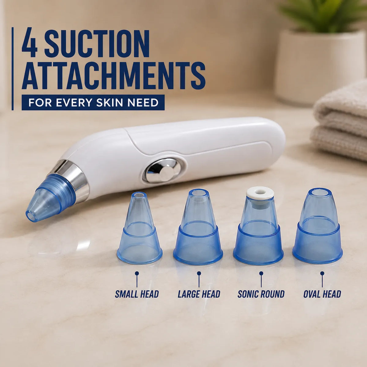 4-in-1 Blackhead Removal With Free Mens Trimmer