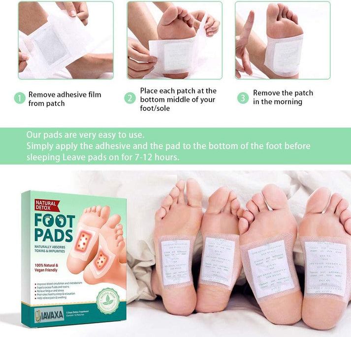 DealDome Premium Detox Foot Patches (Pack of 10) BUY 1 GET 1 FREE