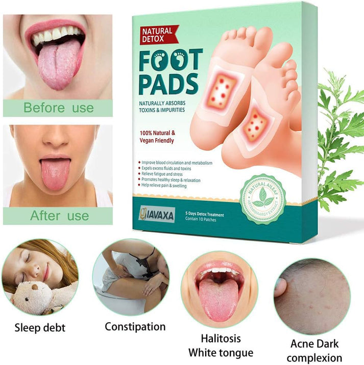 DealDome Premium Detox Foot Patches (Pack of 10) BUY 1 GET 1 FREE