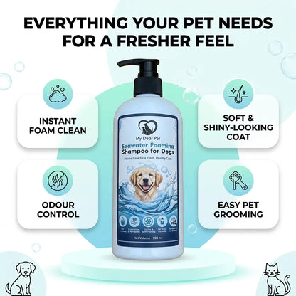 Sea-water Foaming Shampoo for Dogs and Cats
