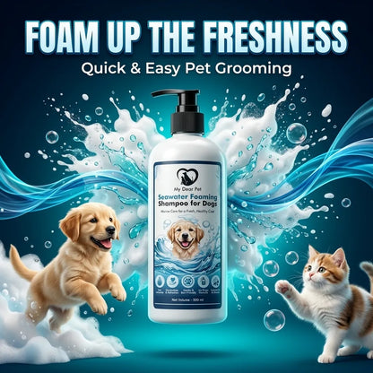 Sea-water Foaming Shampoo for Dogs and Cats