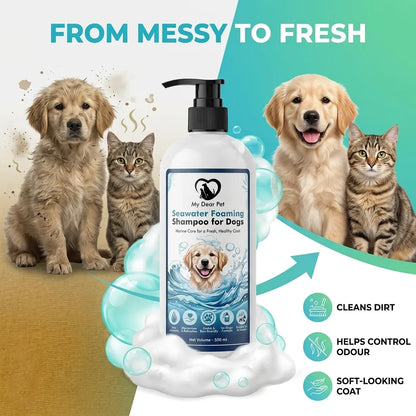 Sea-water Foaming Shampoo for Dogs and Cats