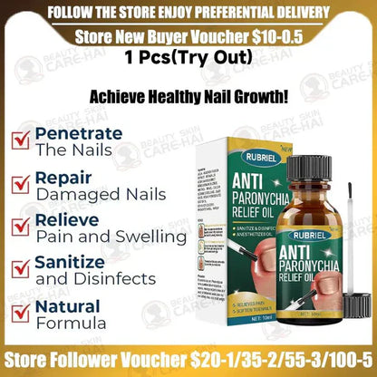 Anti Paronychia Relief Oil - (Buy 1 Get 1 FREE)