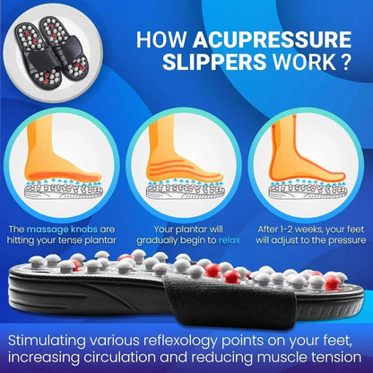 Acupressure Reflexology Massage Slippers