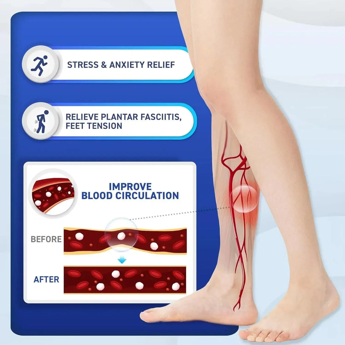 Acupressure Reflexology Massage Slippers