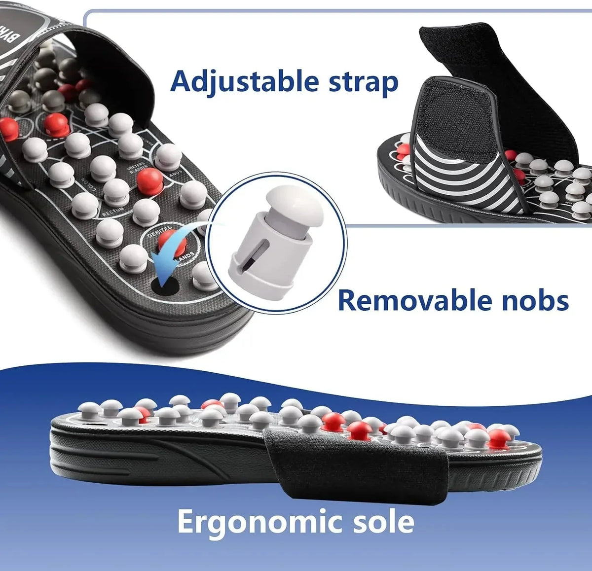 Acupressure Reflexology Massage Slippers