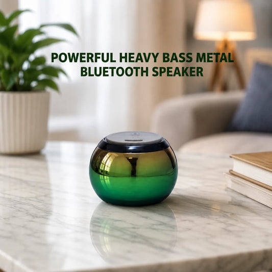 Portable Metal Bluetooth Wireless Speaker