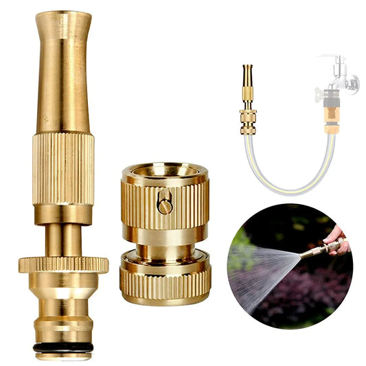 Quick-Flow High-Pressure Brass Spray Nozzle