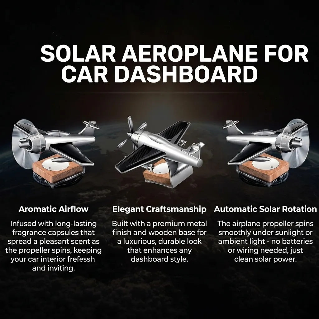 Perfumed Aero Glider for Car Dashboard