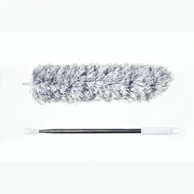 Extendable Microfiber Duster & Bendable for High Ceiling Fans, Window Blinds, Furniture