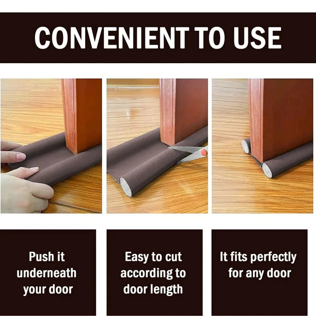 FLEXIBLE DOOR BOTTOM SEALING STRIP - Door Bottom Seal