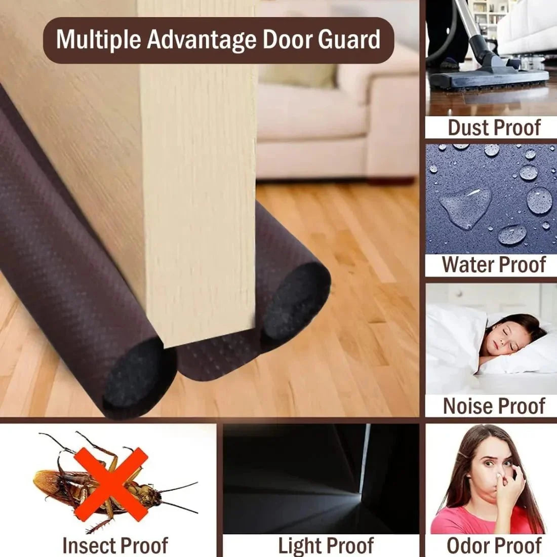 FLEXIBLE DOOR BOTTOM SEALING STRIP - Door Bottom Seal
