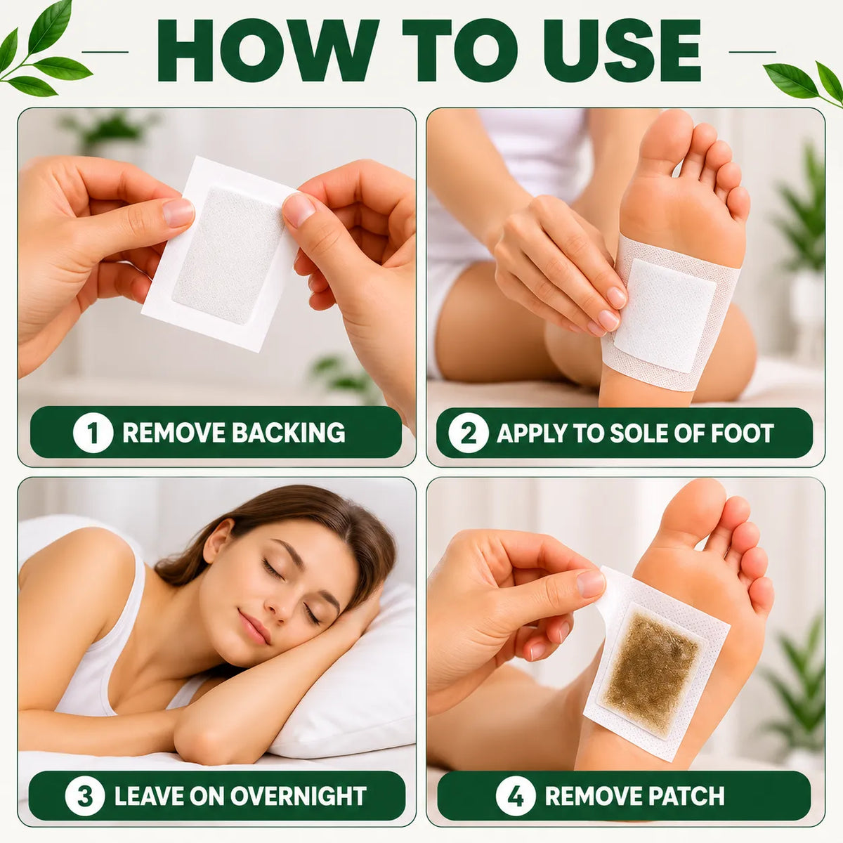 Cleansing Detox Patches for Feet