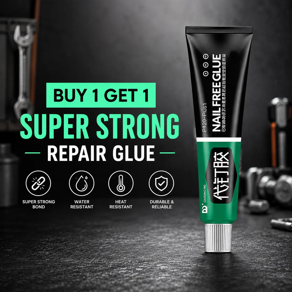 Ultra-Strong Multi-Purpose Repair Adhesive