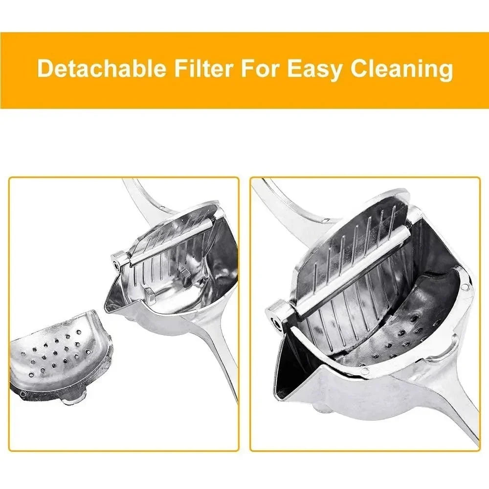 Heavy-Duty Aluminum Hand Press Citrus Juicer