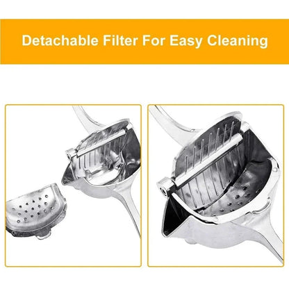 Heavy-Duty Aluminum Hand Press Citrus Juicer