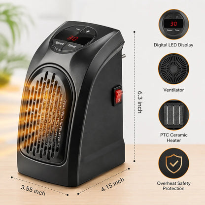 Compact Mini Electric Portable Room Heater