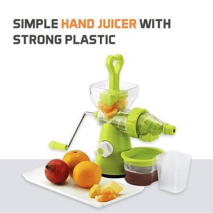 Manual Fruit & Vegetable Hand Juicer – Easy & Efficient Juicer for Fresh, Healthy Drinks