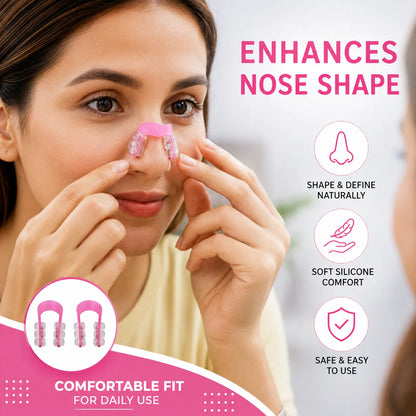 Silicone Nose Shaper Clip – Buy 1 Get 1 Free