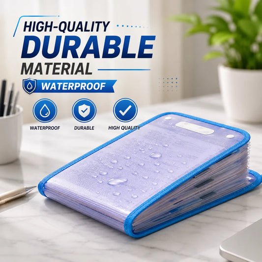 Portable Multi-Compartment Document Organizer