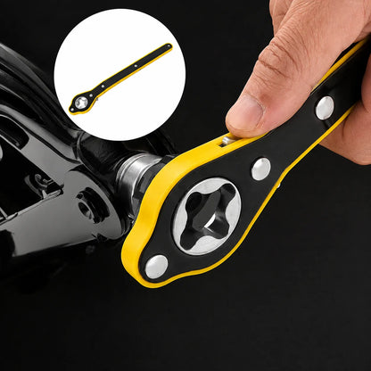 Car Jack Lifting Tool with Emergency Tyre Repair Kit