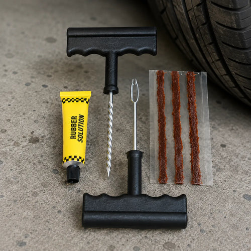 All-in-One Tubeless Tyre Puncture Repair Tool Kit