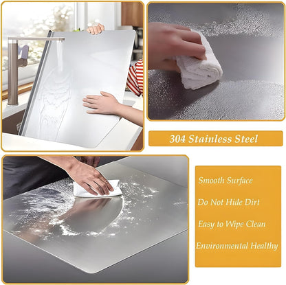 Premium Stainless Steel Chopping Board – Ultra-Durable, Hygienic & Rust-Resistant Cutting Board for Kitchen