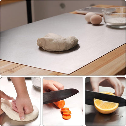 Premium Stainless Steel Chopping Board – Ultra-Durable, Hygienic & Rust-Resistant Cutting Board for Kitchen