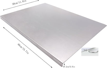 Premium Stainless Steel Chopping Board – Ultra-Durable, Hygienic & Rust-Resistant Cutting Board for Kitchen