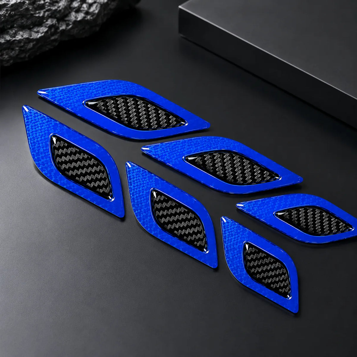 Sporty Car Side Reflector Leaves – Pair of 2