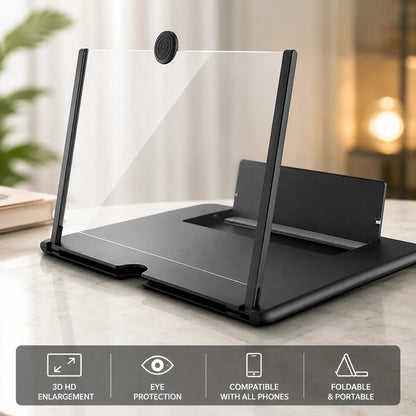 3D Screen Magnifier with Eye-Comfort Viewing Lens