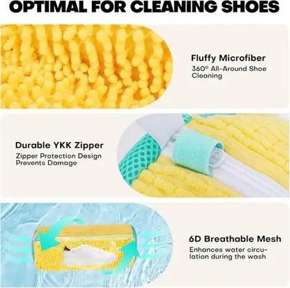 Shoe Washing Machine Bag – Durable Zip Laundry Bag for Cleaning Sneakers, Trainers & Footwear