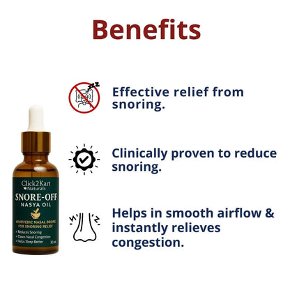 Snoring Drops 30ml – Natural Relief for Peaceful Sleep