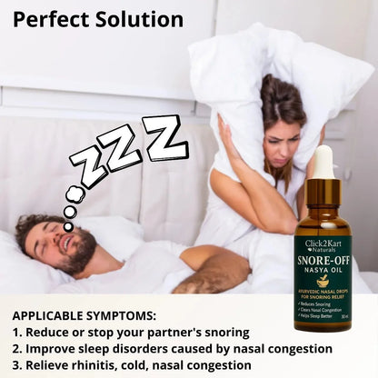 Snoring Drops 30ml – Natural Relief for Peaceful Sleep