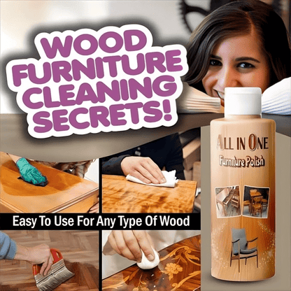 Wood Polish Furniture Cleaner Shiner Spray
